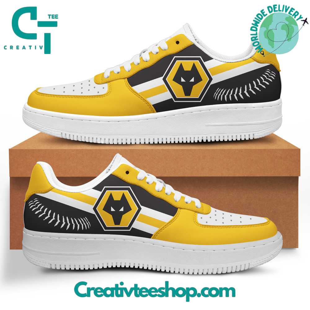 JWFancy Wolverhampton Wanderers. Air Low-Top Sneakers Shoes For Men And Women