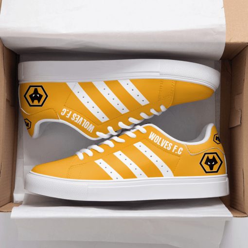 JWFancy Wolverhampton Wanderers FC Skate Stan Shoes Sneakes For Men And Women