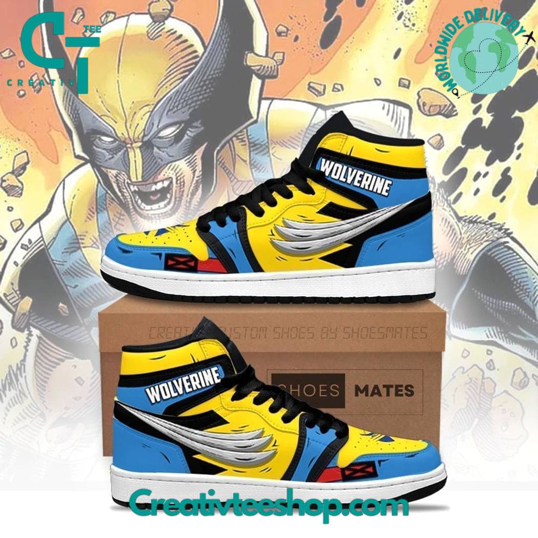 JWFancy Wolverine AJ1 High Sneakers Shoes For Men And Women