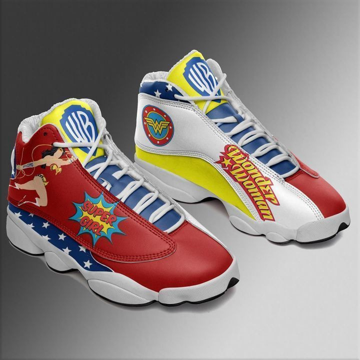 JWFancy Wonder Woman AJ13 Sneakers Shoes For Men And Women