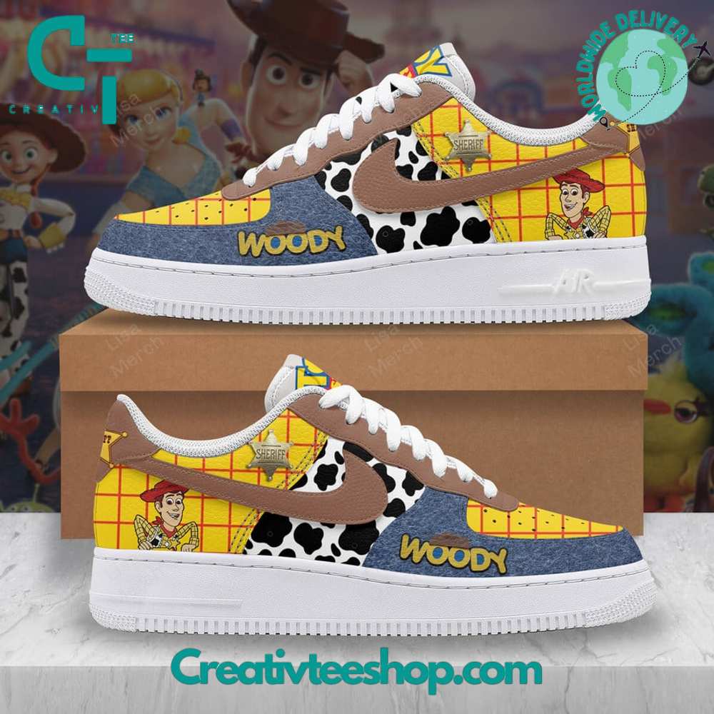 JWFancy Woody Toy Story Air Low-Top Sneakers Shoes For Men And Women