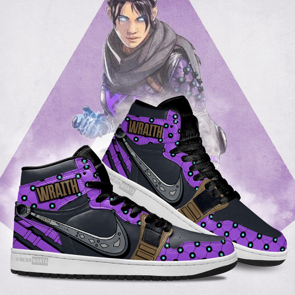 JWFancy Wraith Apex Legends AJ1 High Sneakers Shoes For Men And Women