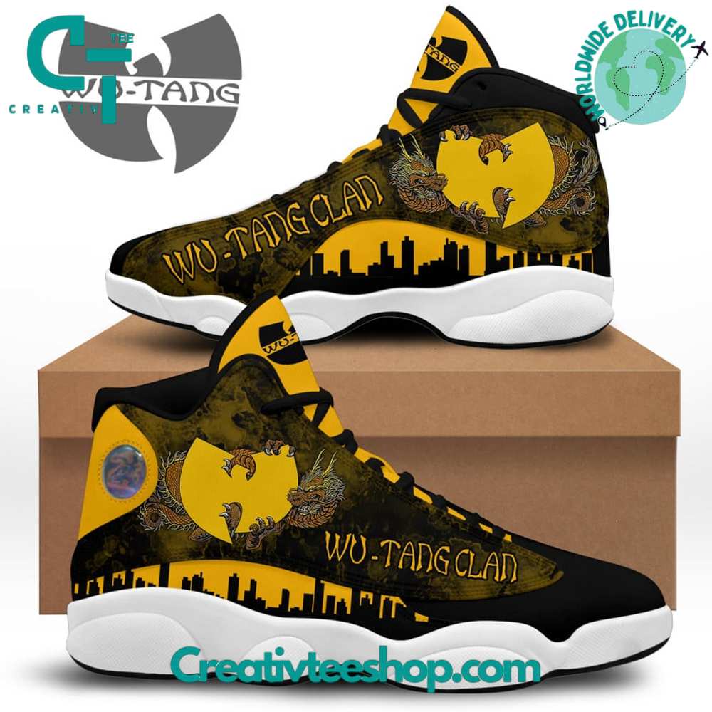 JWFancy Wu Tang AJ13 Sneakers Shoes For Men And Women