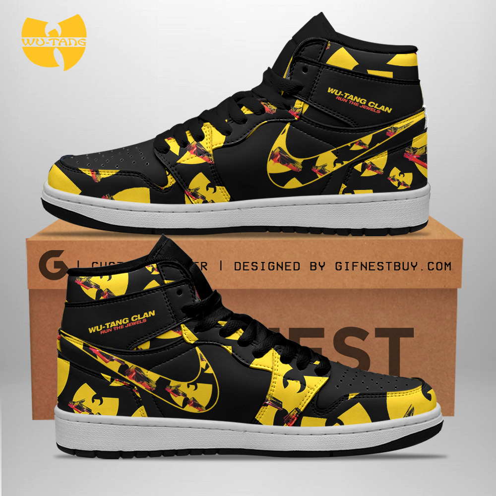 JWFancy Wutang Clan AJ1 High Sneakers Shoes For Men And Women