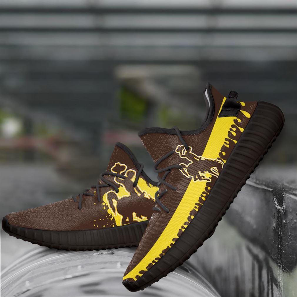 JWFancy Wyoming Cowboys Yeezy Boost Shoes For Men And Women