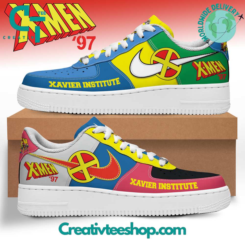 JWFancy X-Men 97 Xavier Institute Air Low-Top Sneakers Shoes For Men And Women