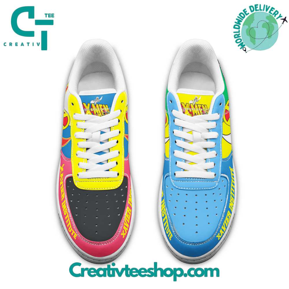 JWFancy X-Men 97 Xavier Institute Air Low-Top Sneakers Shoes For Men And Women