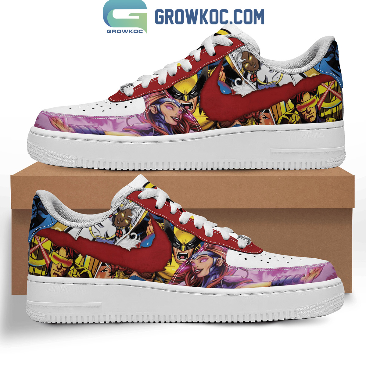 JWFancy X-Men Air Low-Top Sneakers Shoes For Men And Women