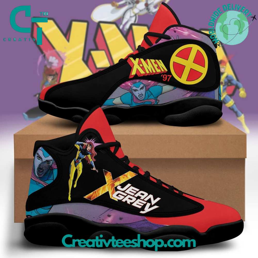 JWFancy X-Men Jean Grey AJ13 Sneakers Shoes For Men And Women