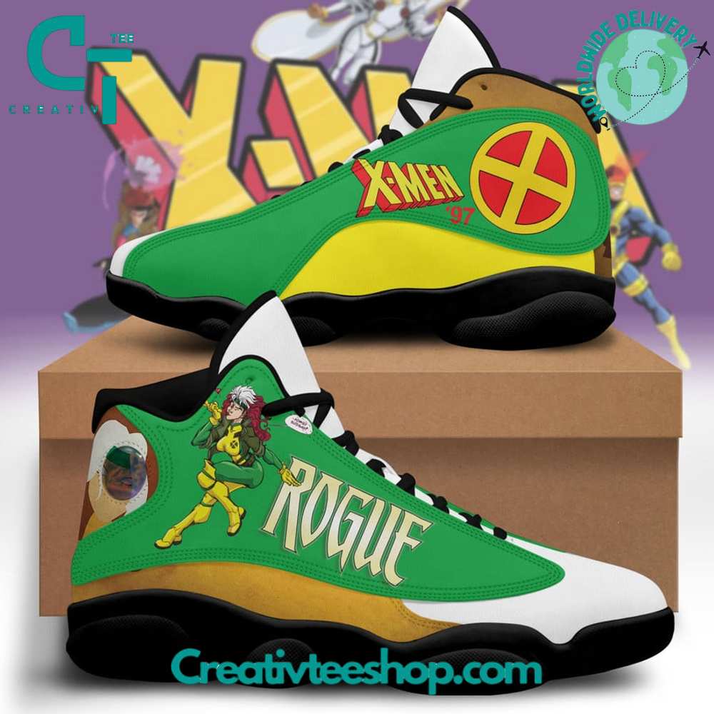 JWFancy X-Men Rogue AJ13 Sneakers Shoes For Men And Women