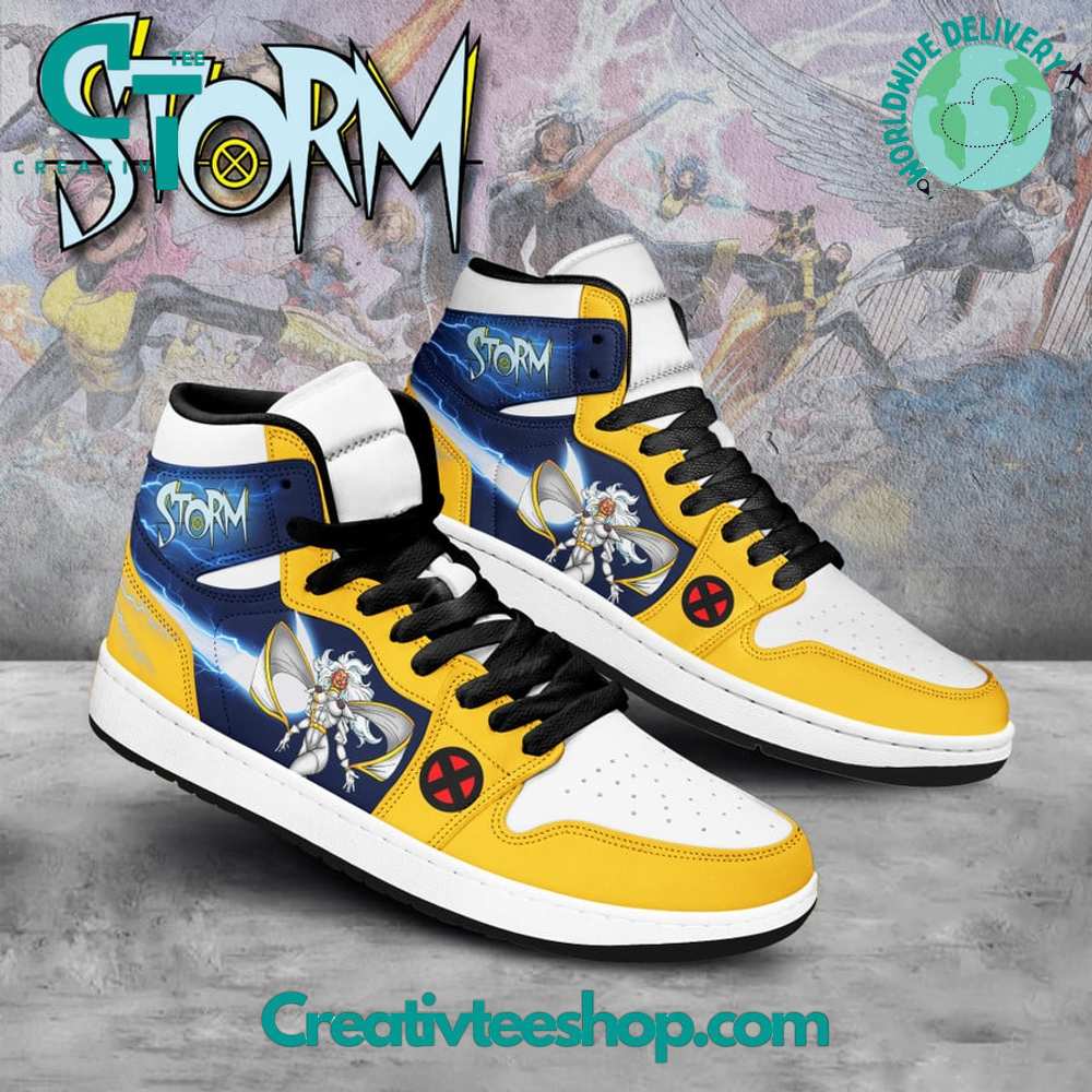JWFancy X-Men Storm AJ1 High Sneakers Shoes For Men And Women