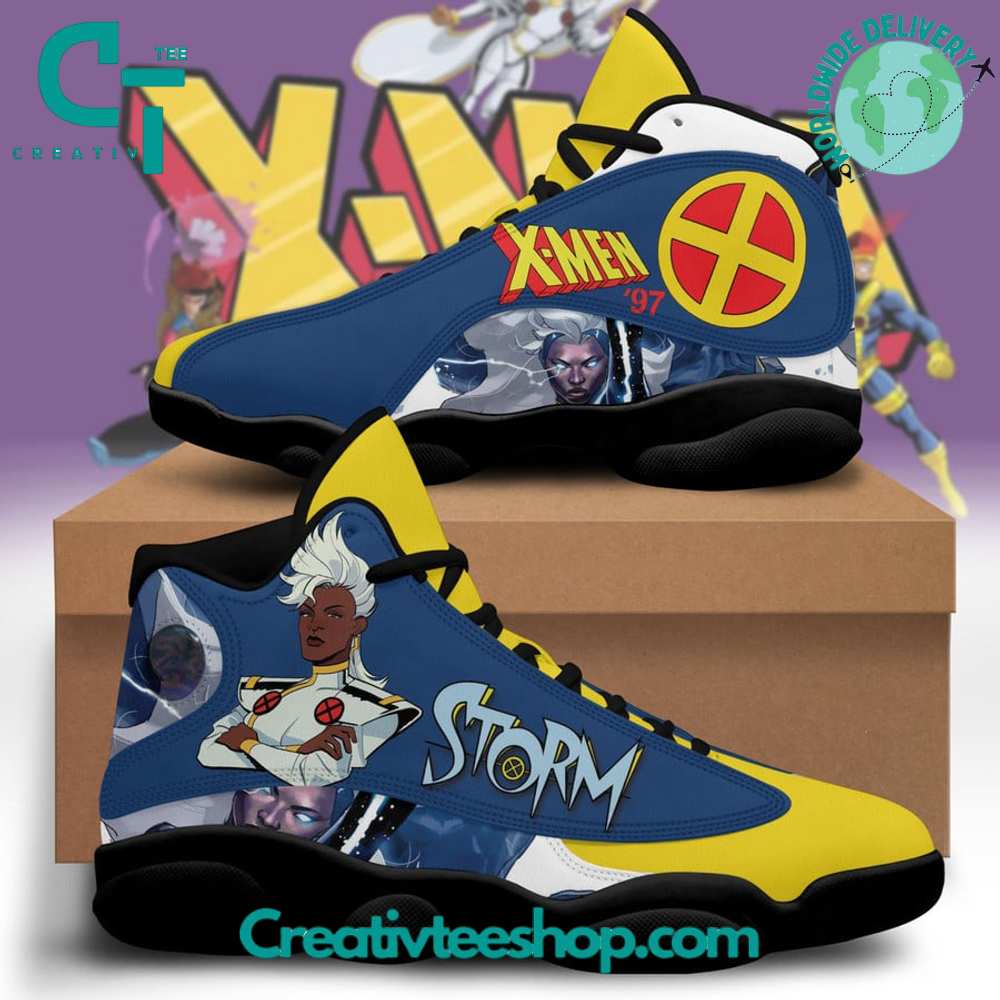 JWFancy X-Men Storm AJ13 Sneakers Shoes For Men And Women