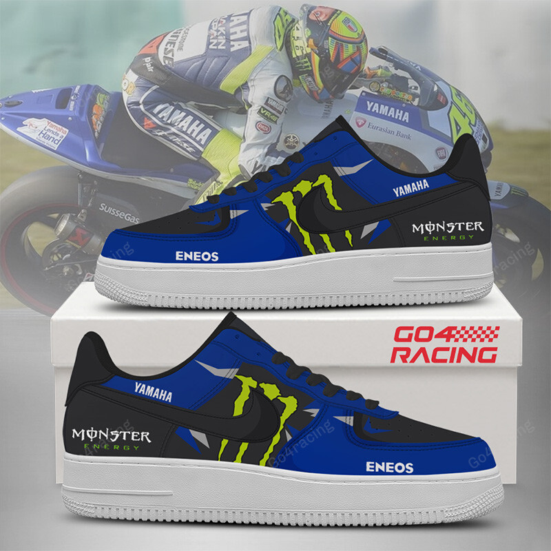 JWFancy Yamaha Factory Racing Air Low-Top Sneakers Shoes For Men And Women