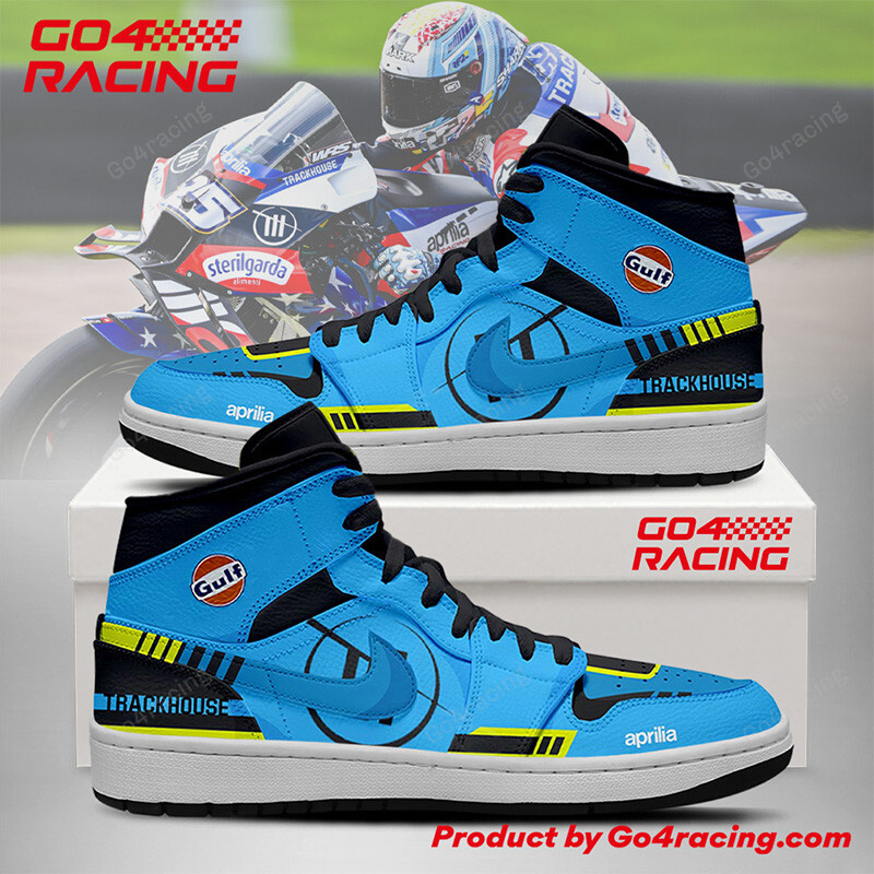 JWFancy Yamaha Factory Racing AJ1 High Sneakers Shoes For Men And Women