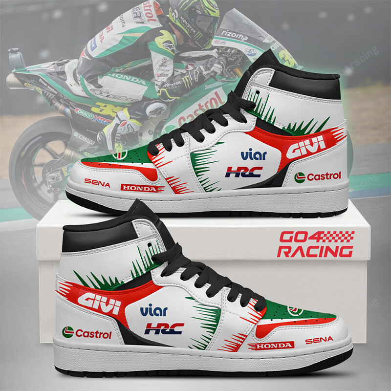 JWFancy Yamaha Factory Racing AJ1 High Sneakers Shoes For Men And Women