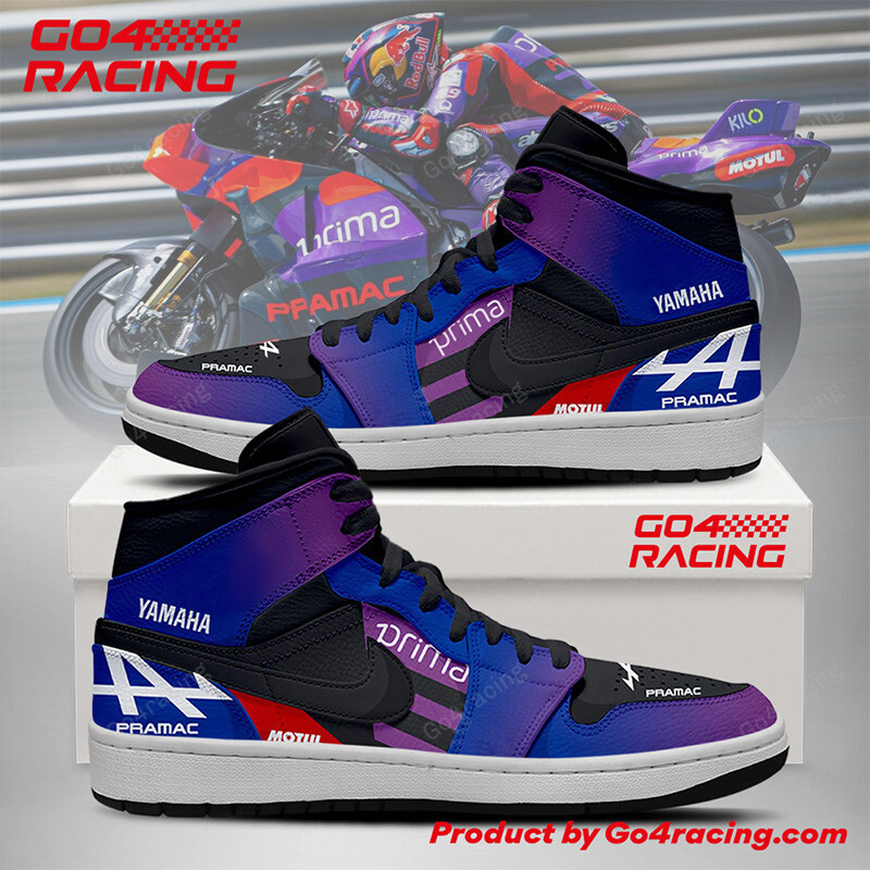 JWFancy Yamaha Yrz M1 Moto AJ1 High Sneakers Shoes For Men And Women