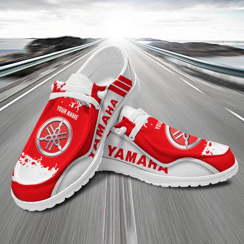 JWFancy Yamahas Hey Dude Shoes Wally Men's Lace Up Loafers Comfortable For Men And Women