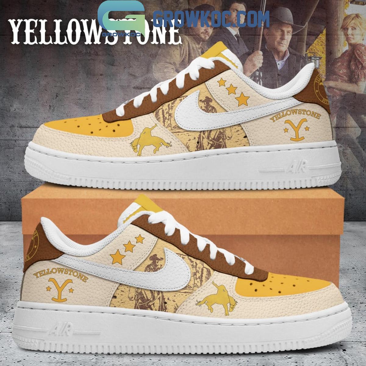 JWFancy Yellowstone Ranching Family America Air Low-Top Sneakers Shoes For Men And Women