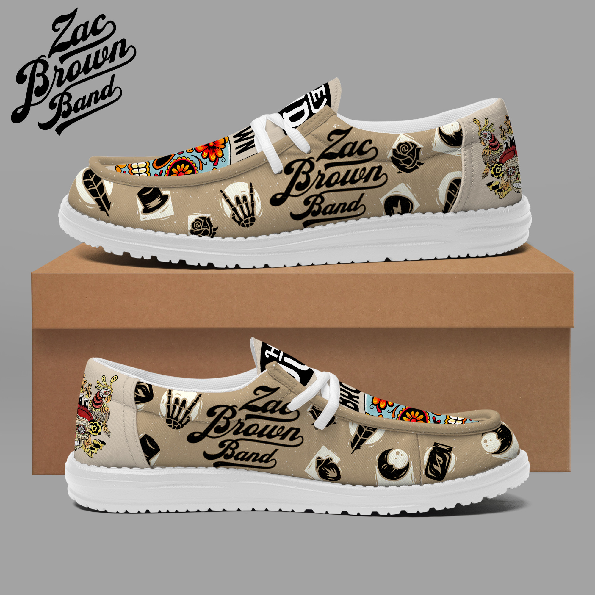 JWFancy Zac Brown Band – Custom Name Hey Dude