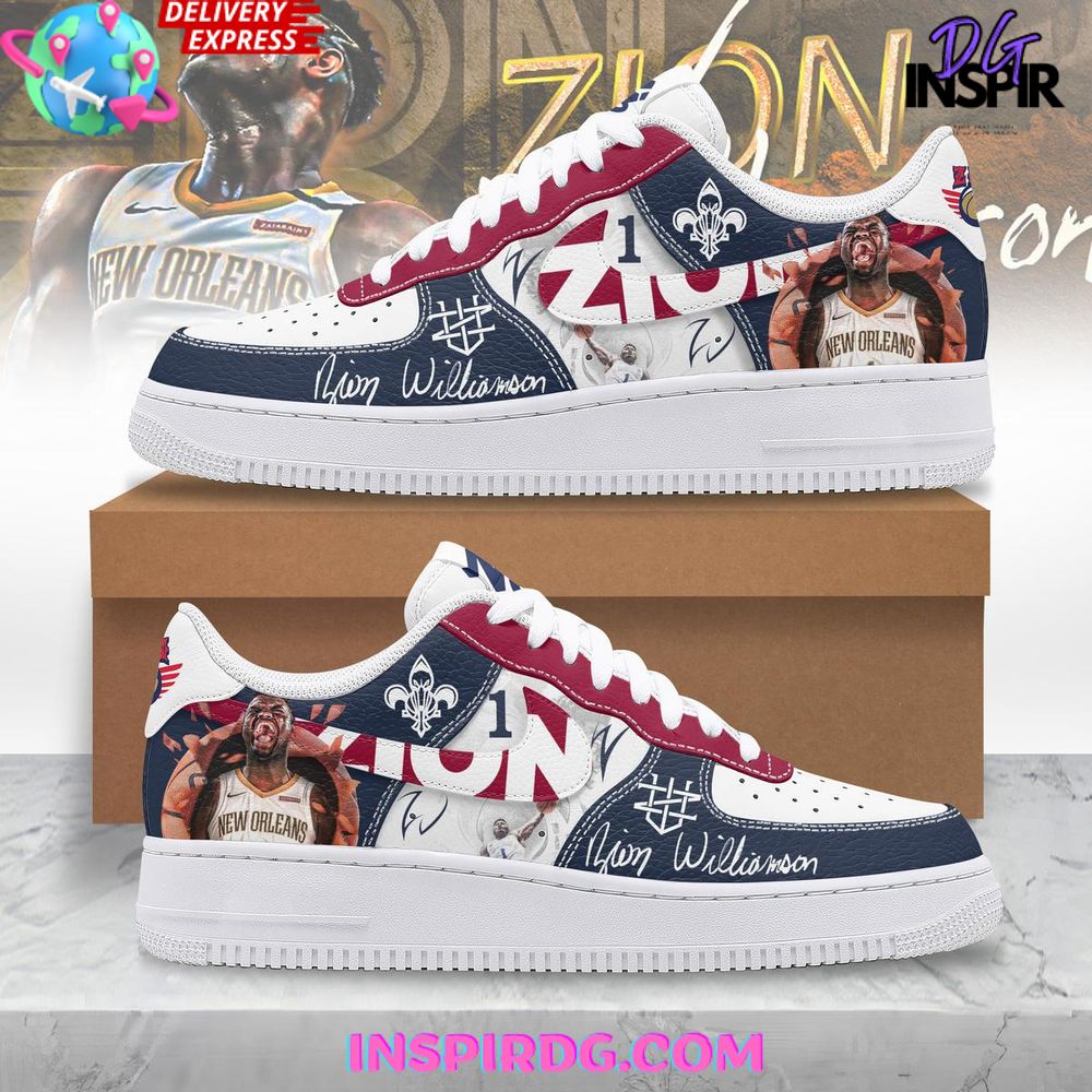 JWFancy Zion Williamson Basketball Air Low-Top Sneakers Shoes For Men And Women