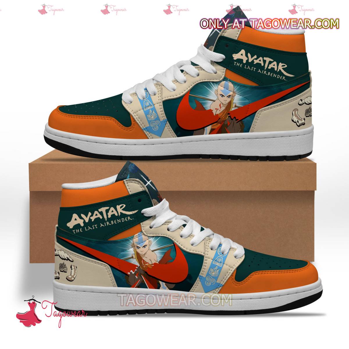 JWFancy Avatar AJ1 High Sneakers Shoes For Men And Women