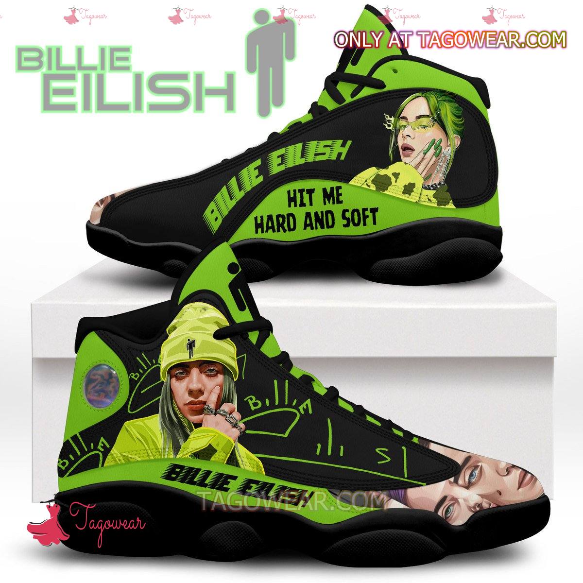 JWFancy Billie Eilish AJ13 Sneakers Shoes For Men And Women