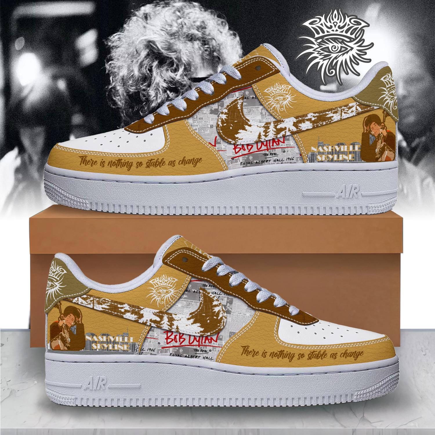JWFancy Bob Dylan Air Low-Top Sneakers Shoes For Men And Women