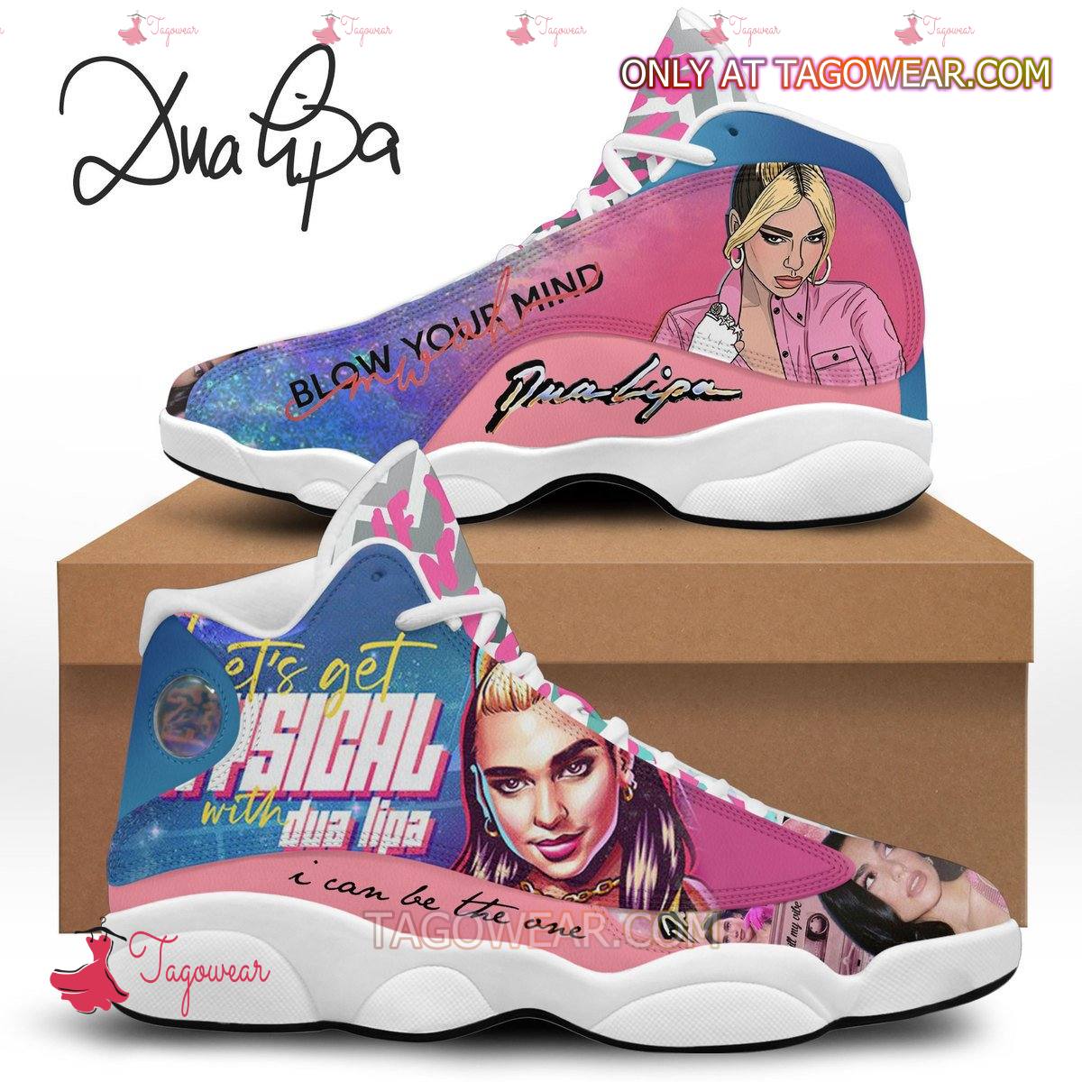 JWFancy Dua Lipa AJ13 Sneakers Shoes For Men And Women