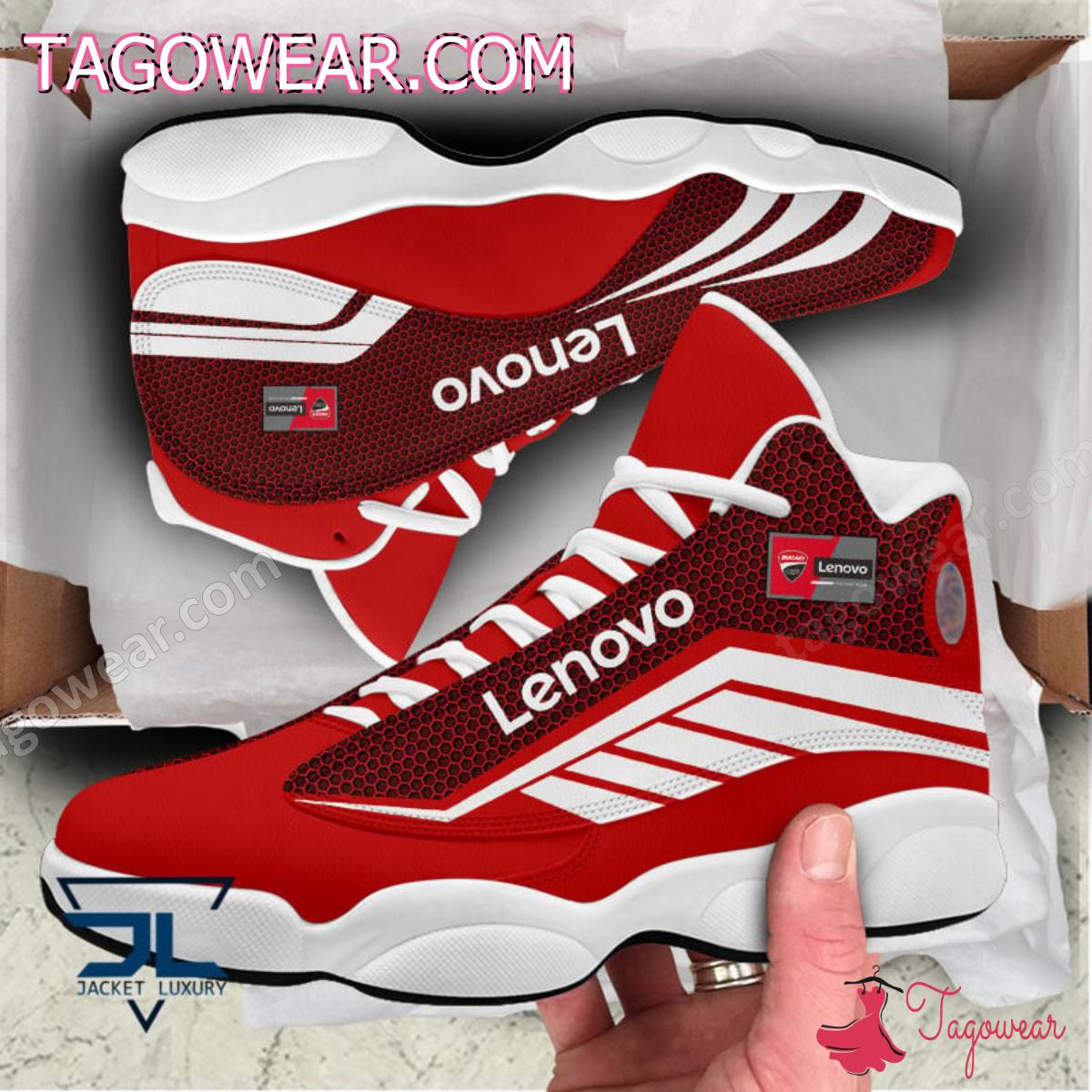 JWFancy Ducati Lenovo Team  AJ13 Sneakers Shoes For Men And Women