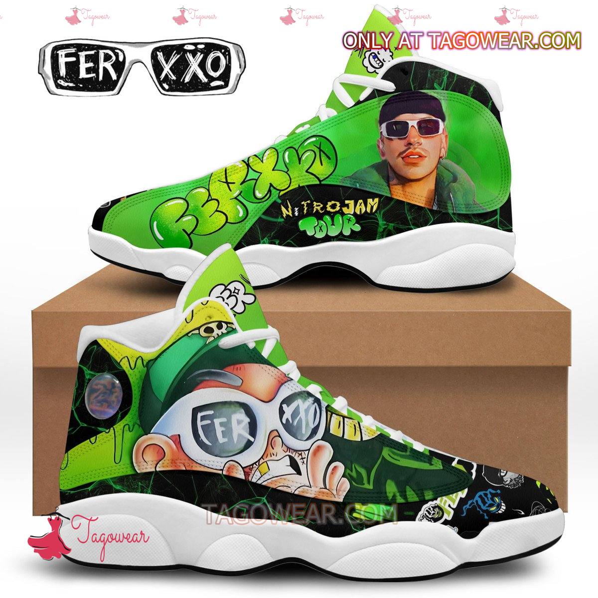 JWFancy Ferxxo Nitro Jam Tour AJ13 Sneakers Shoes For Men And Women