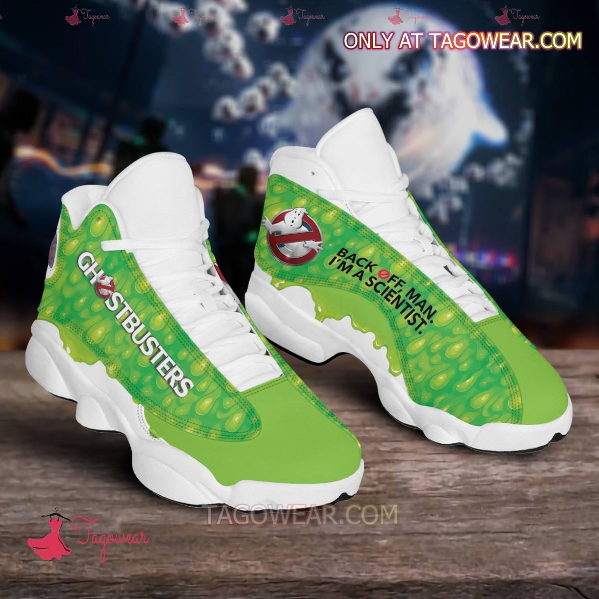 JWFancy Ghostbusters AJ13 Sneakers Shoes For Men And Women