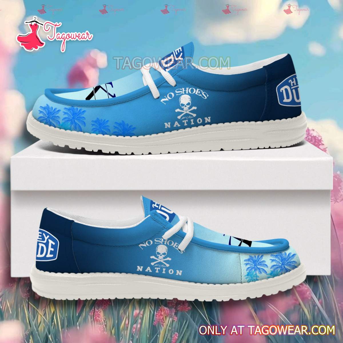 JWFancy Kenny Chesney Hey Dude Shoes Wally Men’s Lace Up Loafers Comfortable For Men And Women