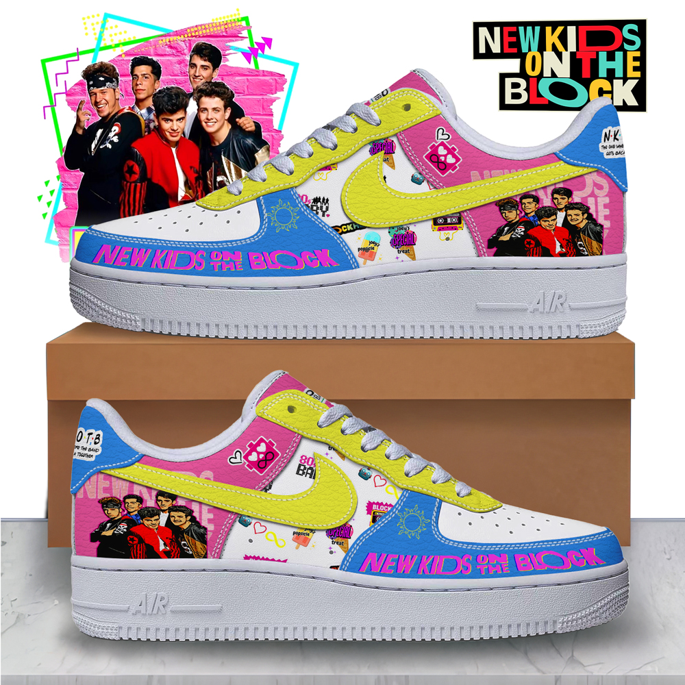 JWFancy New Kids On The Block Air Low-Top Sneakers Shoes For Men And Women