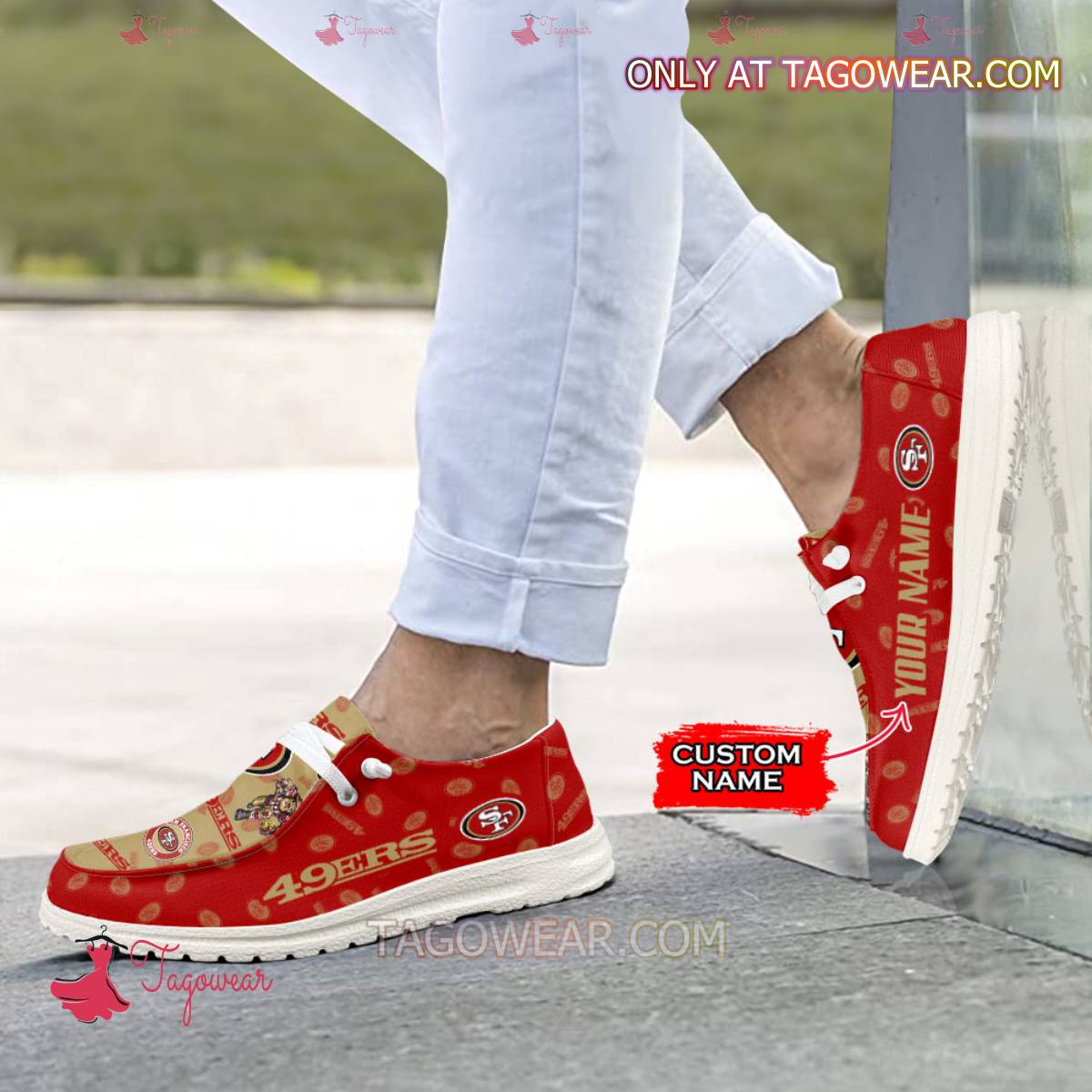 JWFancy San Francisco Personalized Hey Dude Shoes For Men And Women