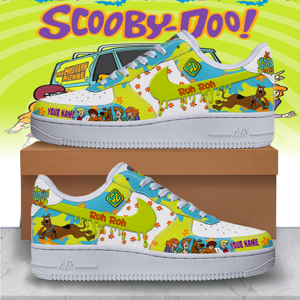 JWFancy Scooby-Doo Air Low-Top Sneakers Shoes For Men And Women