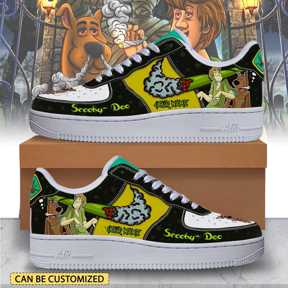 JWFancy Scooby-Doo Air Low-Top Sneakers Shoes For Men And Women