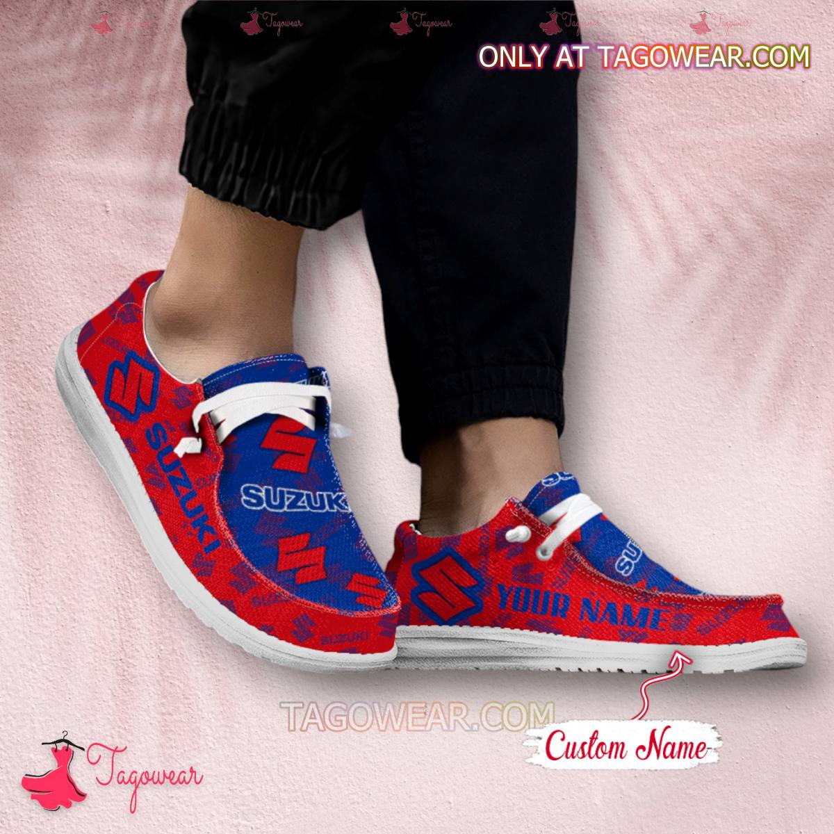 JWFancy Suzuki  Personalized Hey Dude Shoes For Men And Women