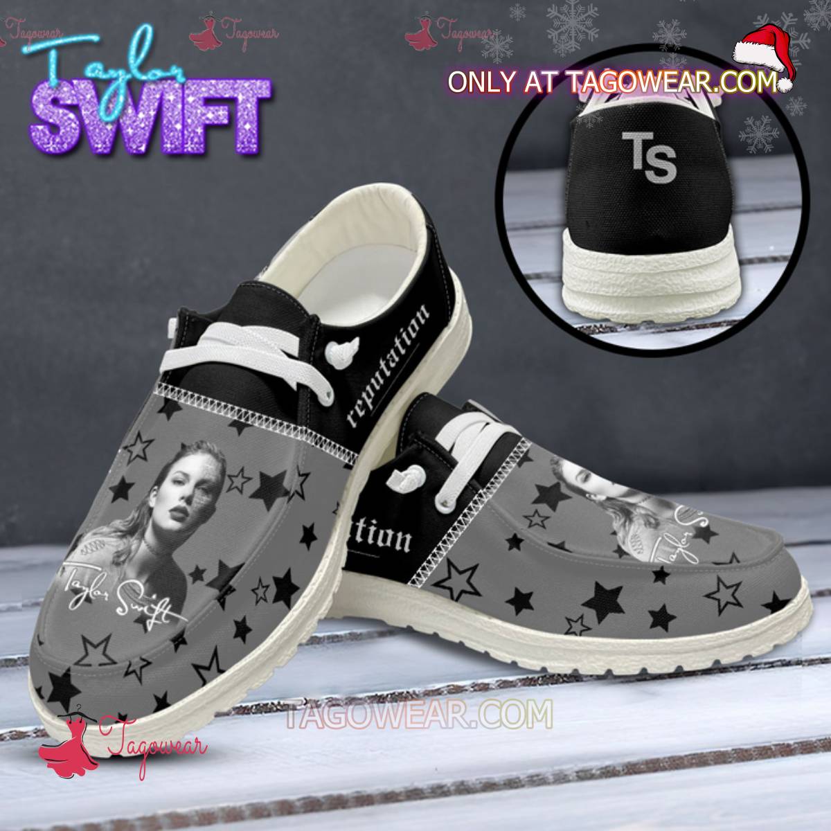 JWFancy Taylor Swift Personalized Hey Dude Shoes For Men And Women