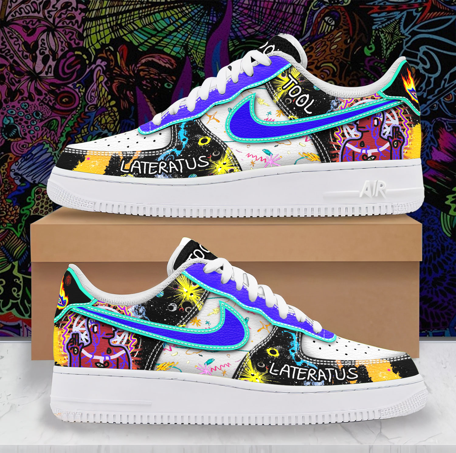 JWFancy Tool Band Air Low-Top Sneakers Shoes For Men And Women