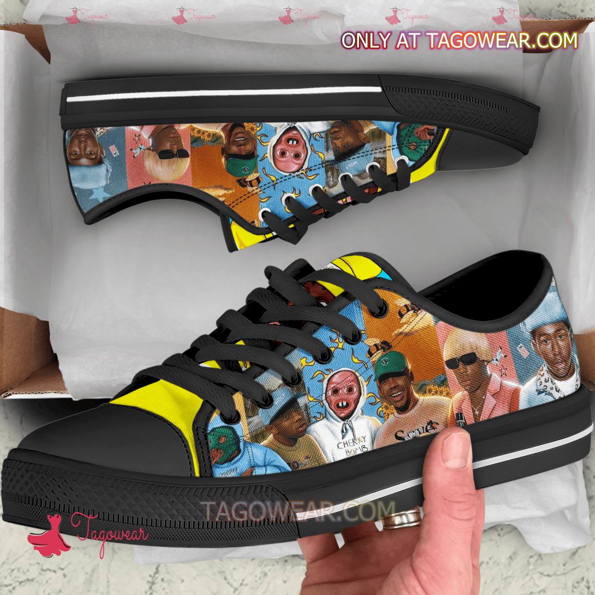 JWFancy Tyler Low Top Canvas Sneakers Shoes For Men And Women