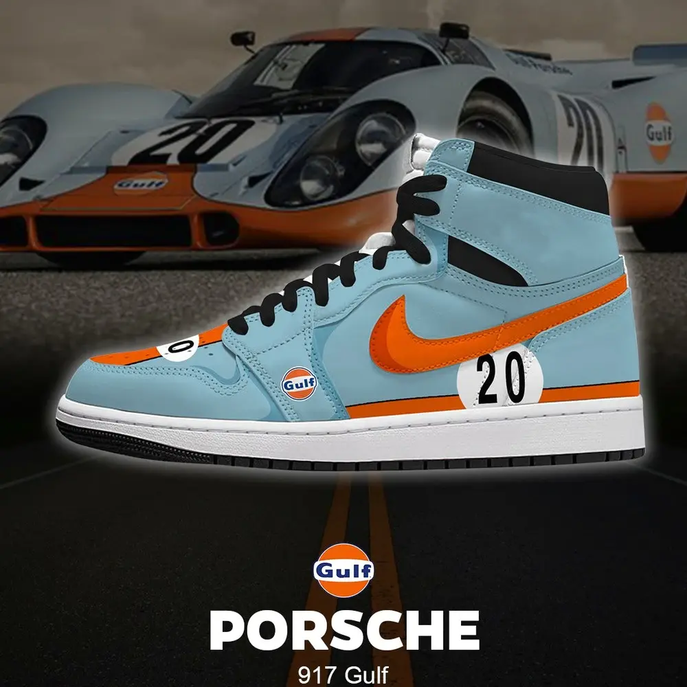 JWFancy 917 Gulf AJ1 High Sneakers Shoes For Men And Women
