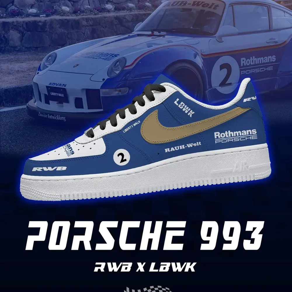 JWFancy 993 RWB x LBWK Air Low-Top Sneakers Shoes For Men And Women