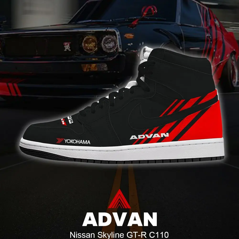 JWFancy Advan S kyline GT-R C110 AJ1 High Sneakers Shoes For Men And Women
