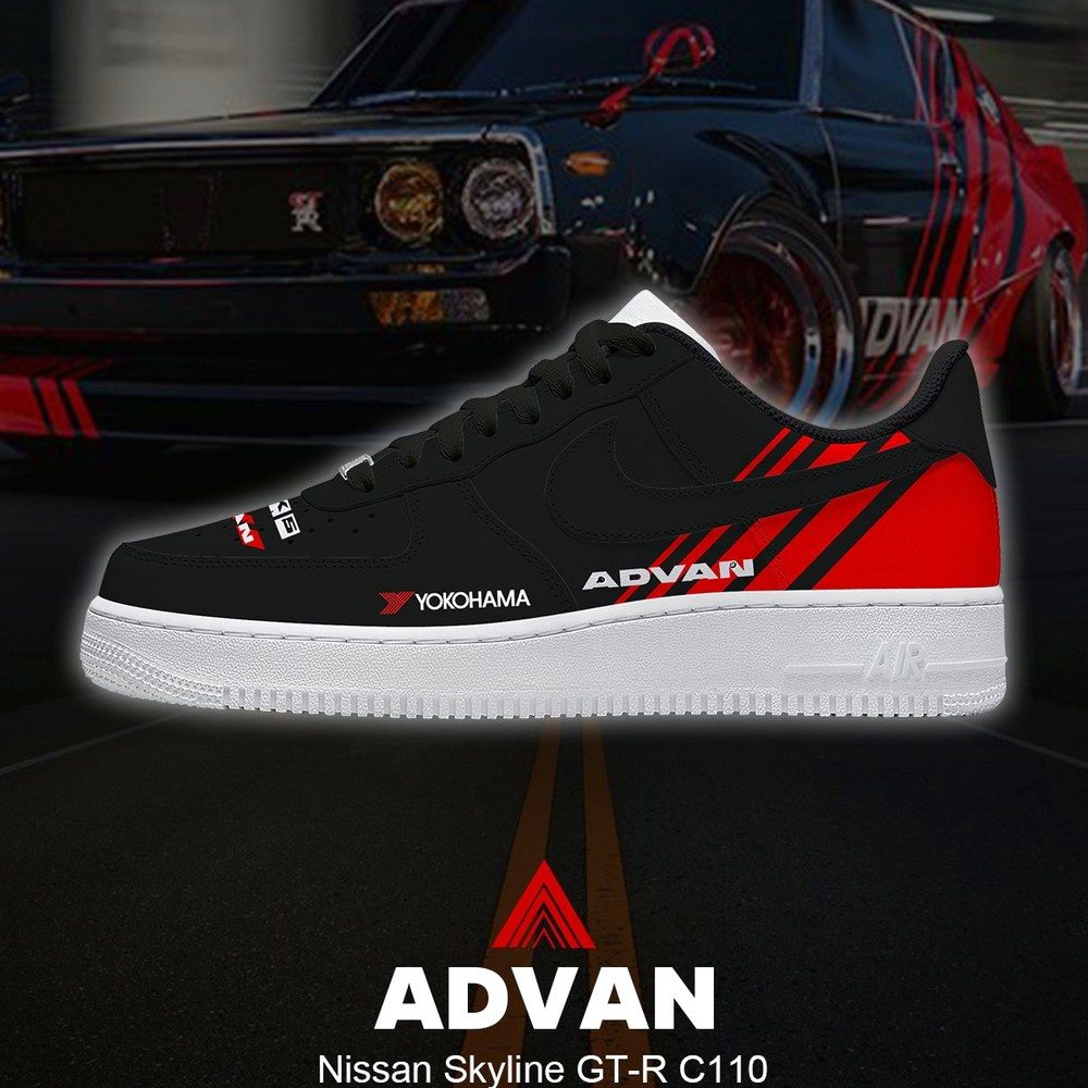 JWFancy Advan Skyline GT-R Air Low-Top Sneakers Shoes For Men And Women