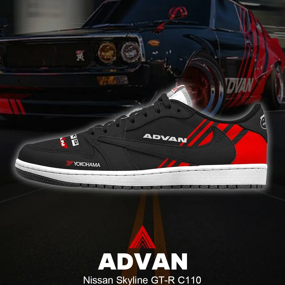JWFancy Advan Skyline GT-R V.2 AJ1 Low Sneakers Shoes For Men And Women