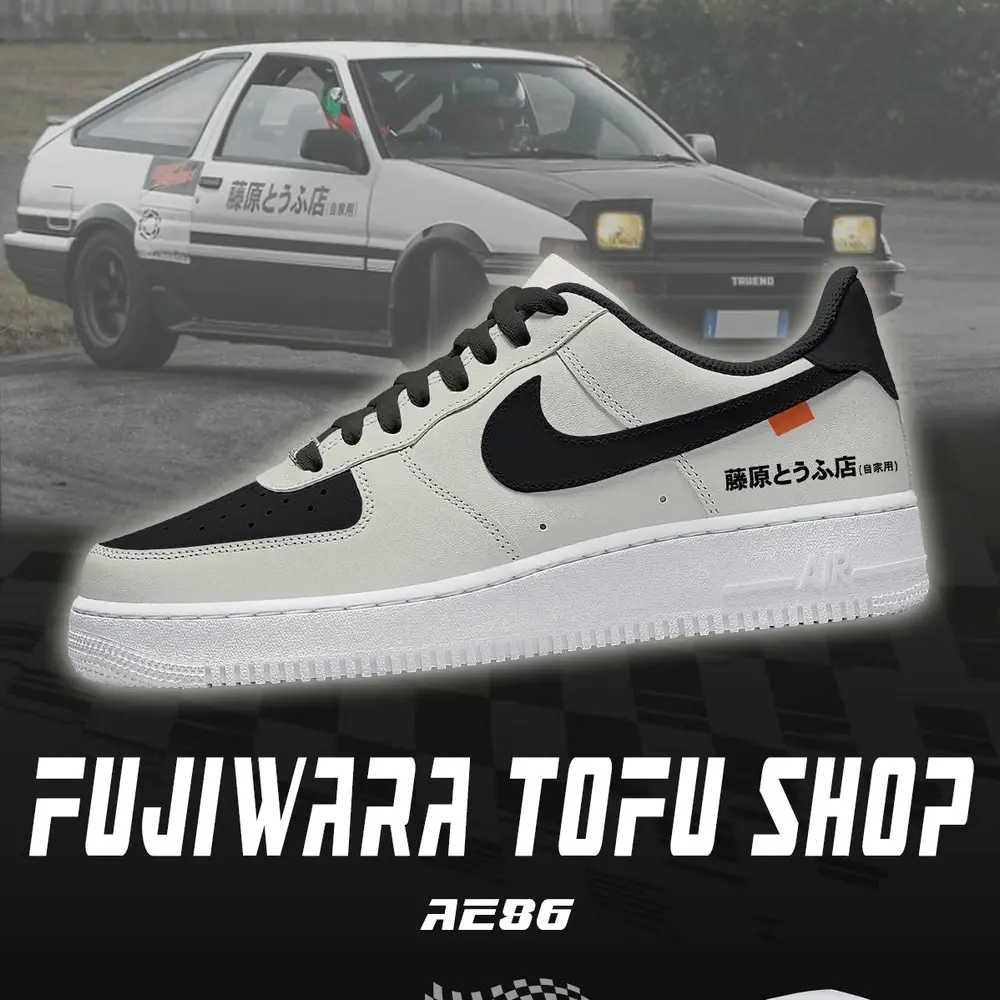 JWFancy AE86 Fujiwara V.1 Air Low-Top Sneakers Shoes For Men And Women