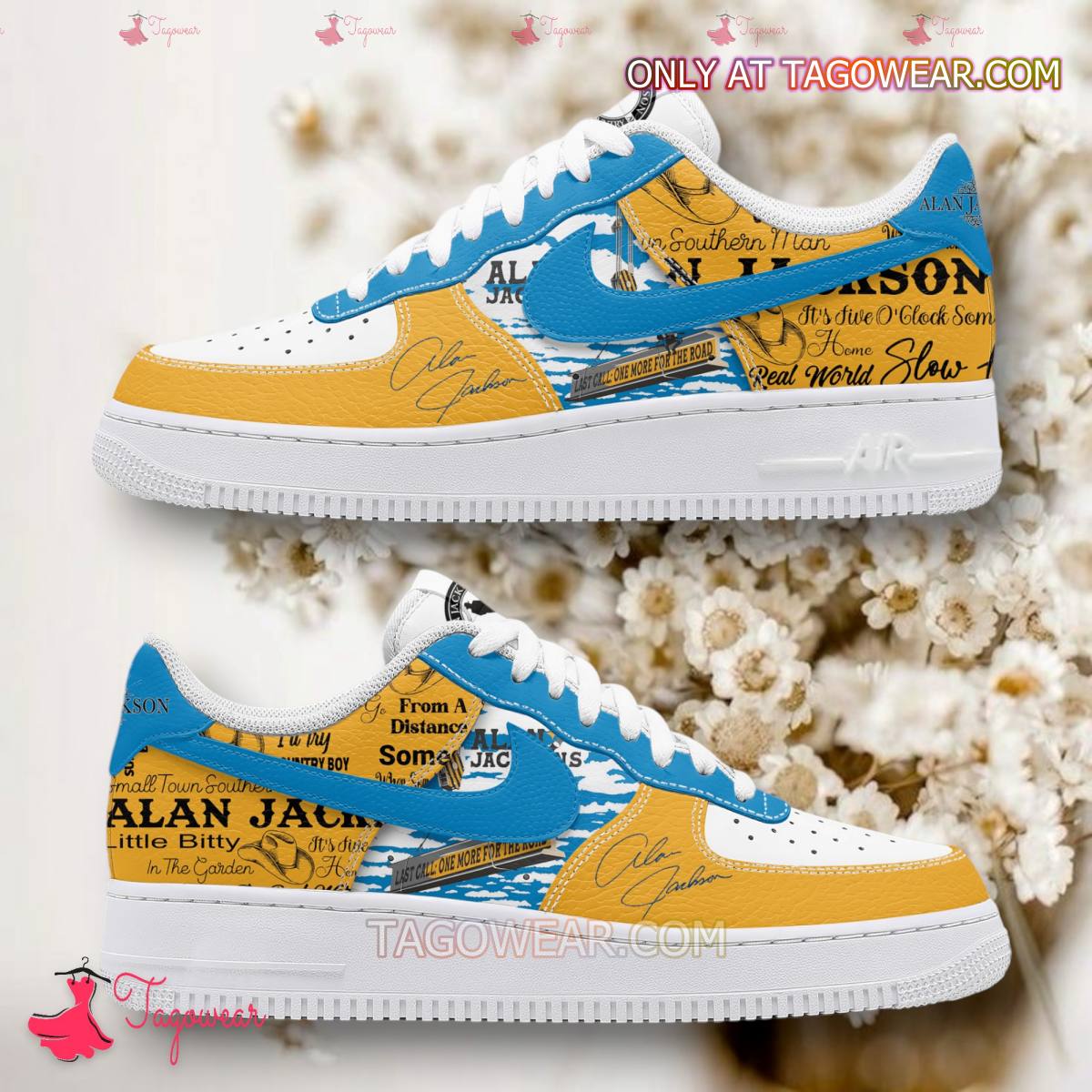 JWFancy Alan Jackson Air Low-Top Sneakers Shoes For Men And Women