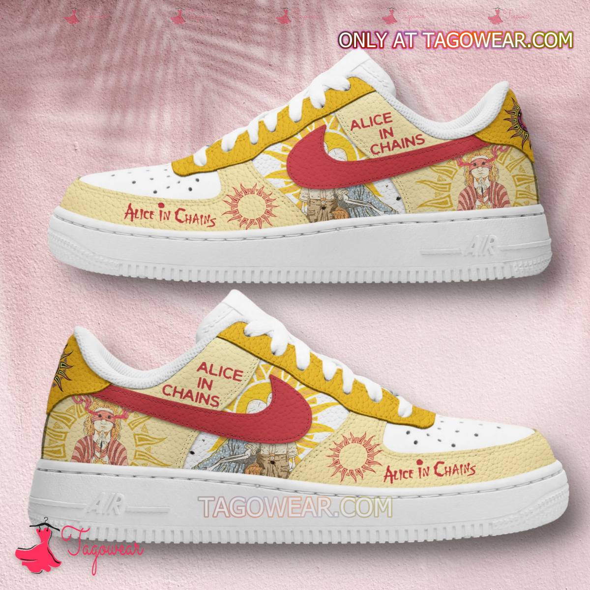 JWFancy Alice In Chains Air Low-Top Sneakers Shoes For Men And Women