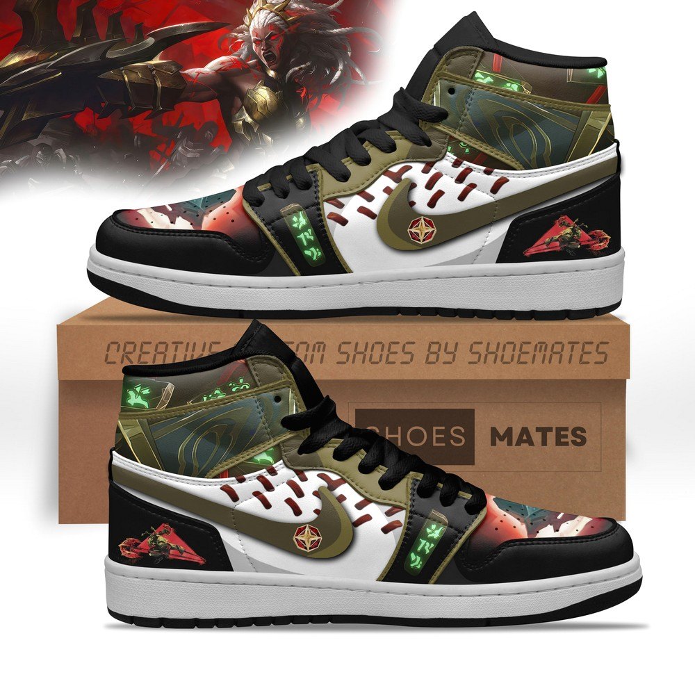 JWFancy Ambessa Arcane AJ1 High Sneakers Shoes For Men And Women