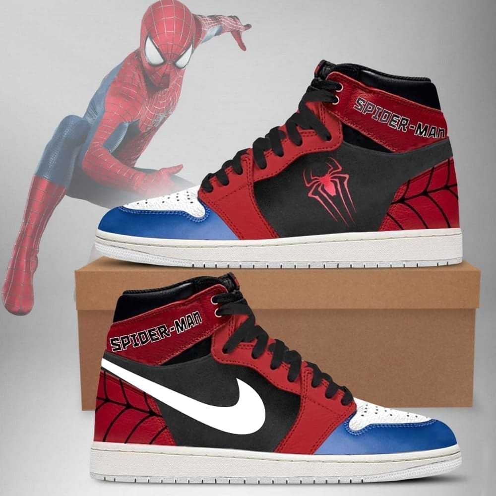 JWFancy Andrew Garfield Spiderman AJ1 High Sneakers Shoes For Men And Women